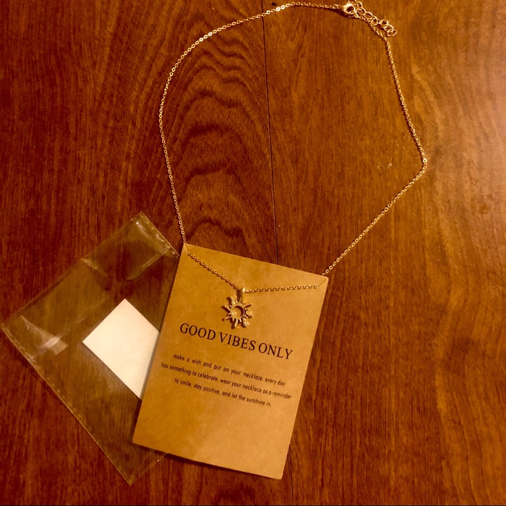 NWT Gold Sun Choker